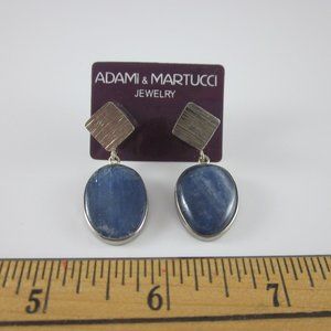 Adam & Martucci sterling silver kyanite earrings